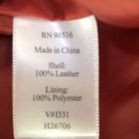 Leather jacket, unique color and style - Picture 4 of 6